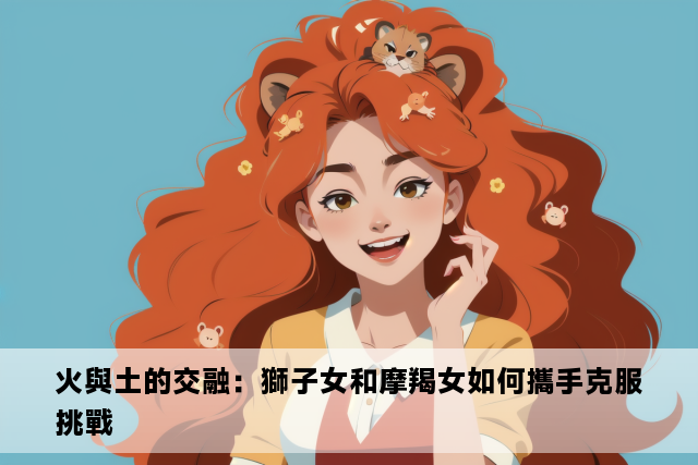 火與土的交融：獅子女和摩羯女如何攜手克服挑戰